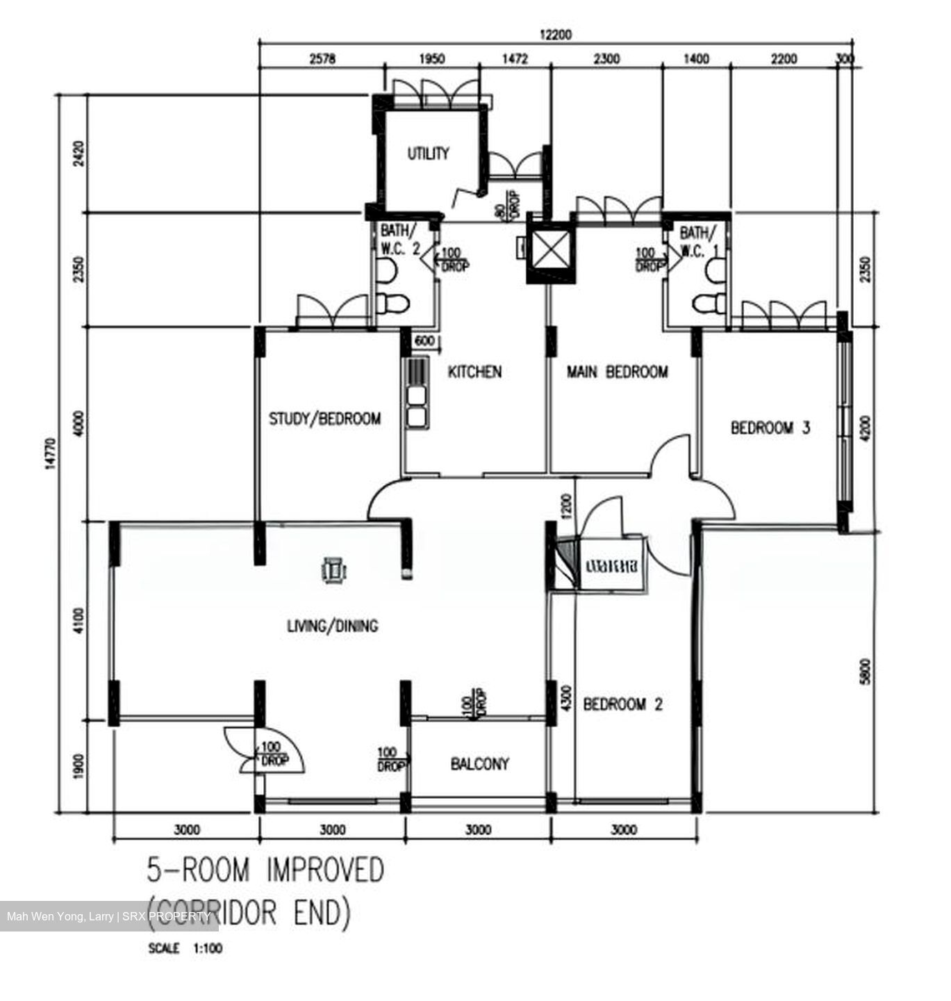 Blk 423 Ang Mo Kio Avenue 3 (Ang Mo Kio), HDB 5 Rooms #589161601